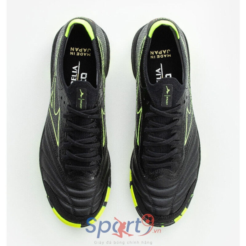 Mizuno Morelia Neo Sala Beta Japan TF - Đen/Xanh -  Q1GB249045