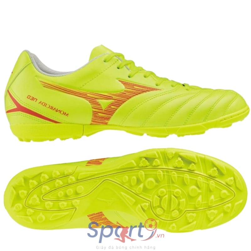 Mizuno Monarcida Neo III Select AS - P1GD242545 - Vàng Xanh/Đỏ