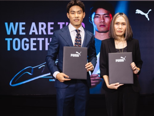 Sarach Yooyen trở thành đại sứ thương hiệu đầu tiên của Puma tại Thái Lan