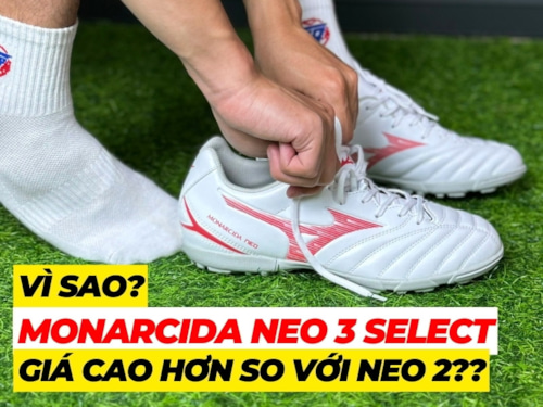 Mizuno Monarcida Neo 3 Select: Giá tăng do đâu khi "thay đổi không nhiều" so với Neo 2?