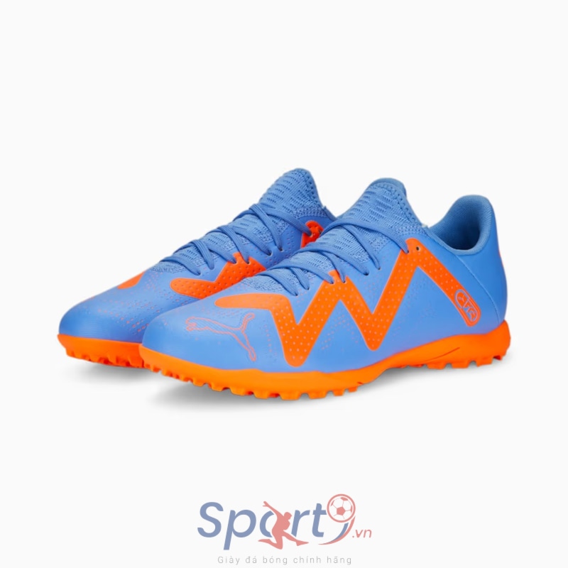 PUMA Future Play TT Supercharge - Xanh/Cam - 107191 01
