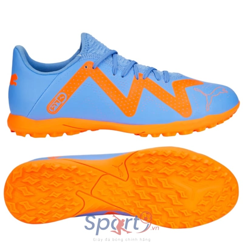 PUMA Future Play TT Supercharge - Xanh/Cam - 107191 01