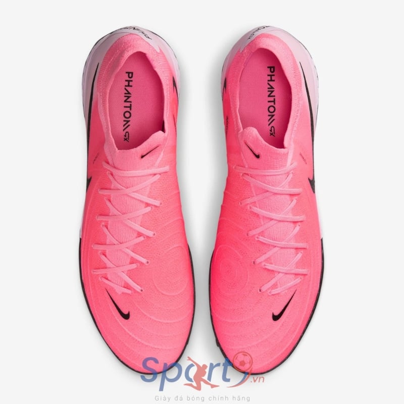 Nike React Phantom GX 2 Pro TF - Hồng/Đen - FJ2583-600