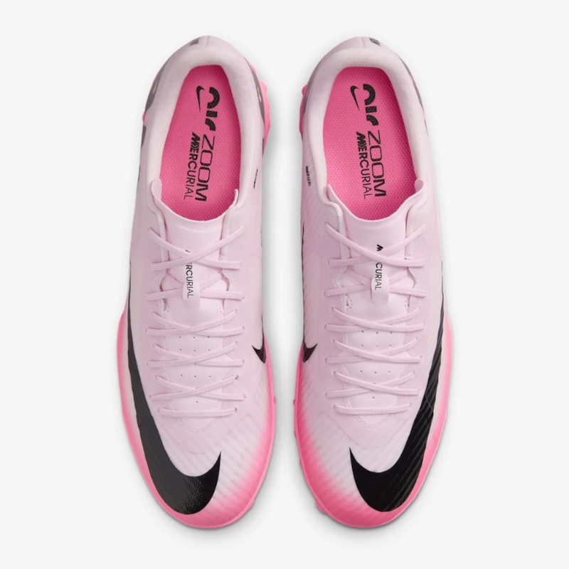 Nike Zoom Mercurial Vapor 15 Academy TF Mad Brilliance - Hồng/Đen - DJ5635-601