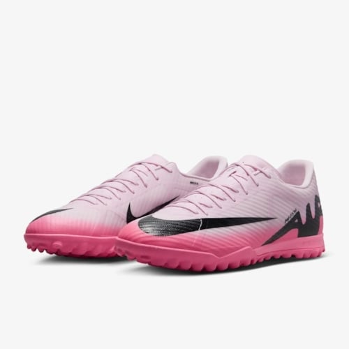 Nike Zoom Mercurial Vapor 15 Academy TF Mad Brilliance - Hồng/Đen - DJ5635-601