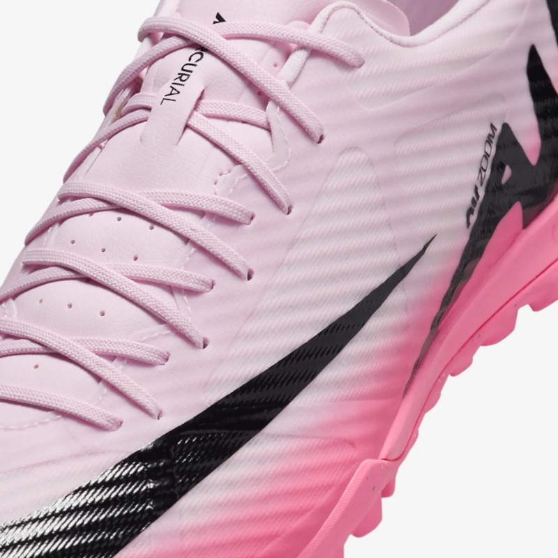 Nike Zoom Mercurial Vapor 15 Academy TF Mad Brilliance - Hồng/Đen - DJ5635-601