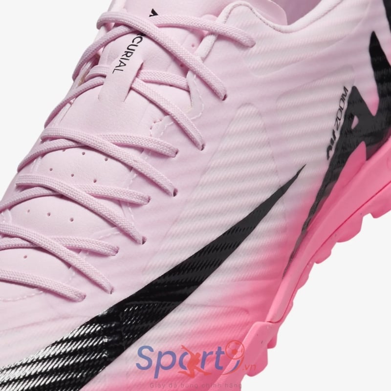 Nike Zoom Mercurial Vapor 15 Academy TF Mad Brilliance - Hồng/Đen - DJ5635-601