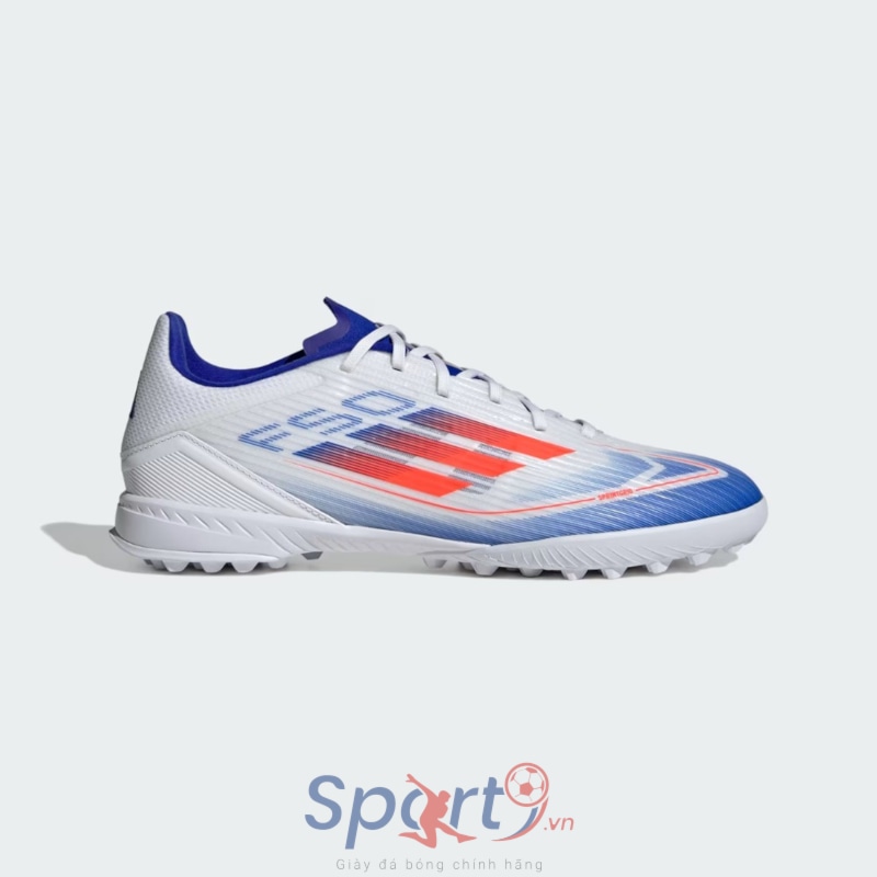 adidas F50 League Advancement TF - Trắng/Xanh - IF1343
