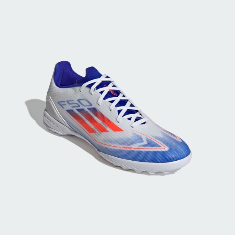 adidas F50 League Advancement TF - Trắng/Xanh - IF1343