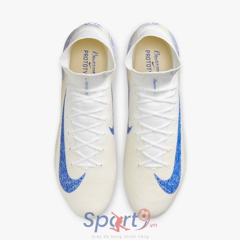 Nike Mercurial Superfly 10 Elite Blueprint - White/Racer Blue - HJ9293-100