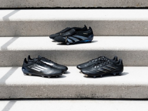Adidas ra mắt bộ sưu tập giày bóng đá 'Dark Spark' | Tông màu đen huyền bí cho năm 2024