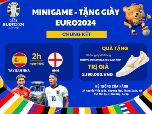 MINIGAME TẶNG GIÀY BÓNG ĐÁ: Dự đoán tỉ số - Nhận quà liền tay!