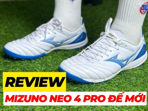 Review Mizuno Morelia Neo 4 Pro phiên bản đế mới 2024 – Không còn đinh chữ L