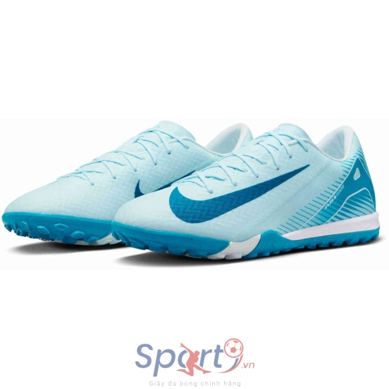 Nike Zoom Mercurial Vapor 16 Academy TF - Trắng/Xanh - FQ8449-400