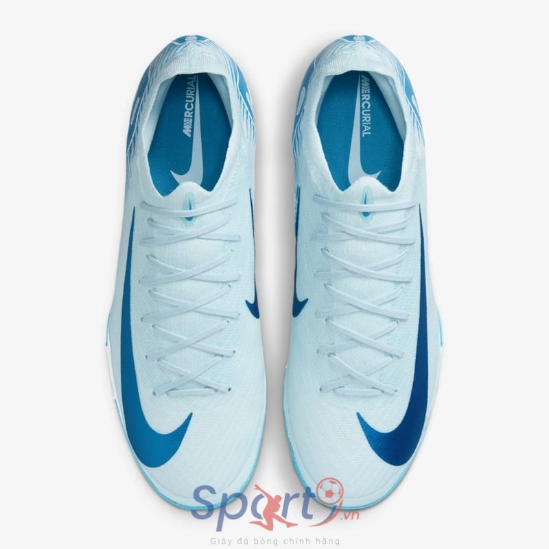 Nike Air Zoom Mercurial Vapor 16 Pro TF - Trắng/Xanh - FQ8687-400