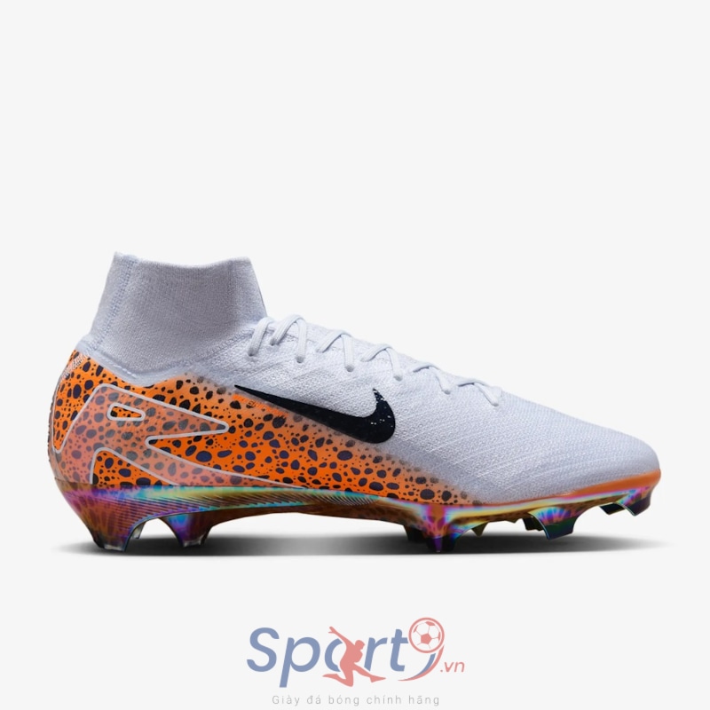 Nike Mercurial Superfly 10 Elite FG Electric - Trắng/Cam/Đen FQ8311-900