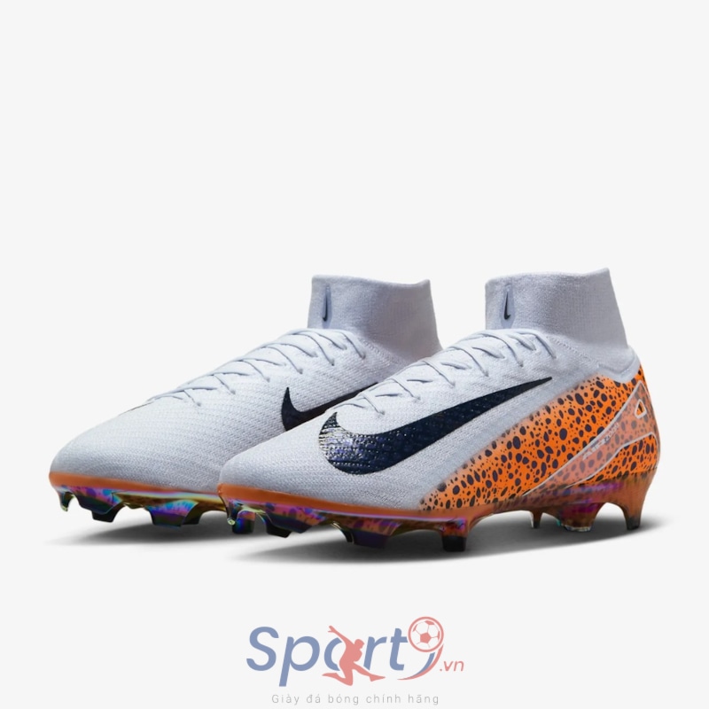 Nike Mercurial Superfly 10 Elite FG Electric - Trắng/Cam/Đen FQ8311-900