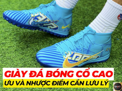 Tác dụng của giày đá bóng cổ cao: Có thực sự hiệu quả?