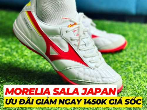 [Tiết kiệm 1450k] Cập nhật giá giày Mizuno Morelia Sala Japan - Ưu đãi sốc chưa từng có!!