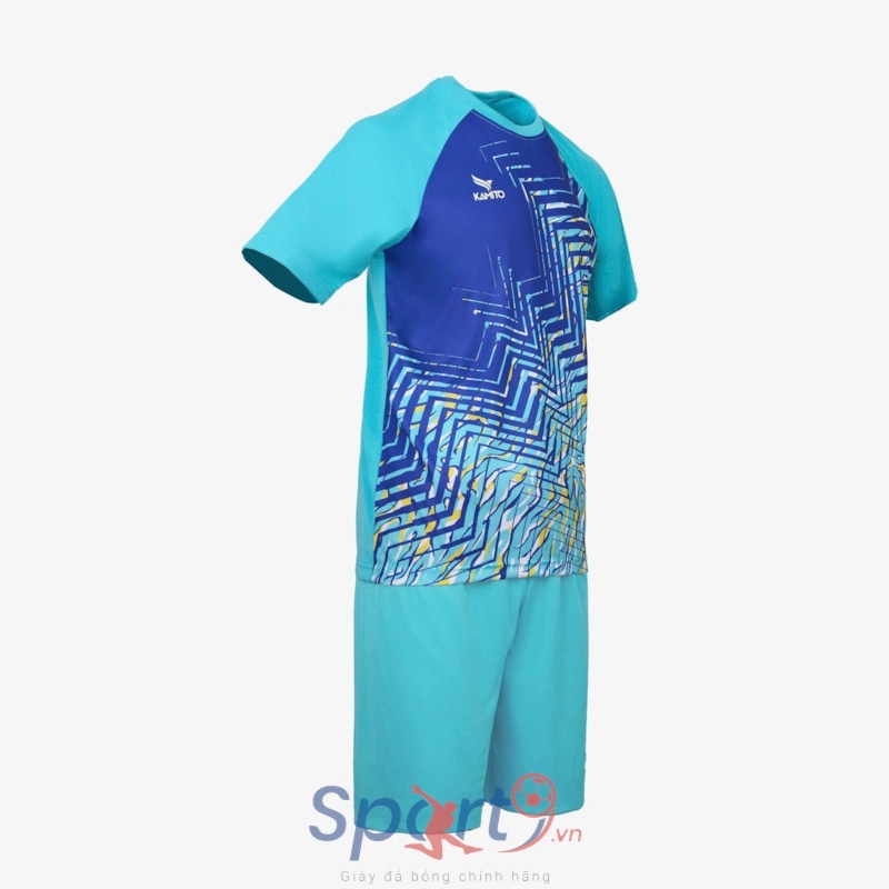 Bộ quần áo bóng đá Kamito Giba1 màu xanh