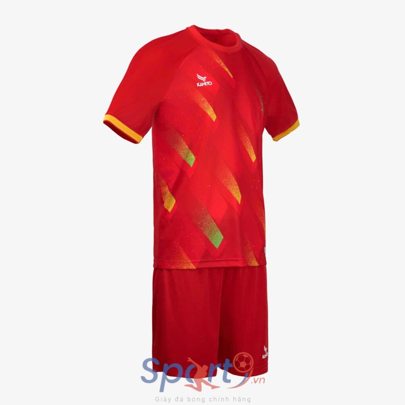 Bộ quần áo bóng đá Kamito Galaxy 1.0 màu đỏ
