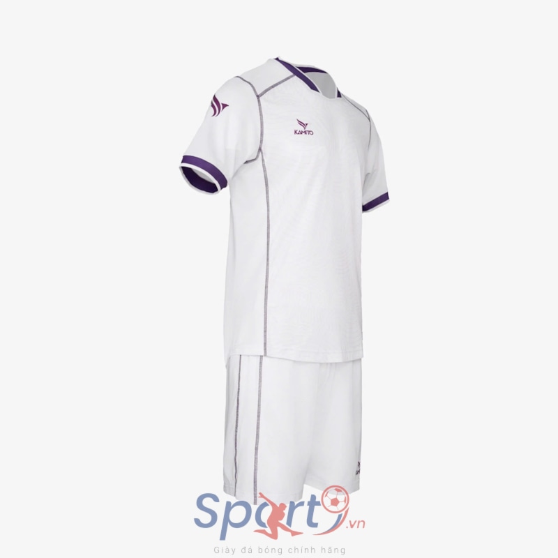 Bộ quần áo bóng đá Kamito Kamito TL79 trắng