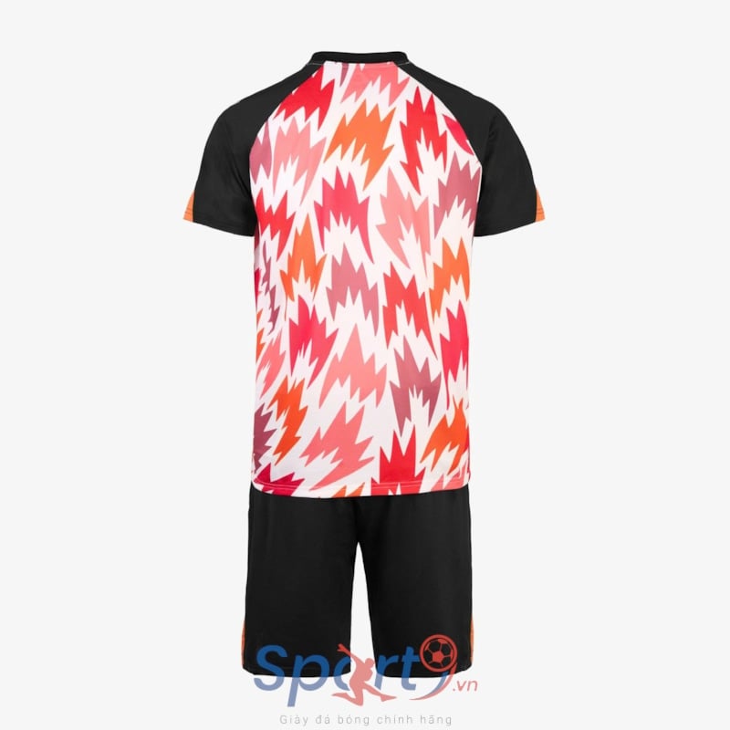 Bộ quần áo bóng đá KamitoPrematch 4 màu cam đen