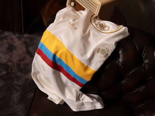 Adidas ra mắt mẫu áo đấu kỉ niệm 100 năm thành lập đội tuyển bóng đá Colombia
