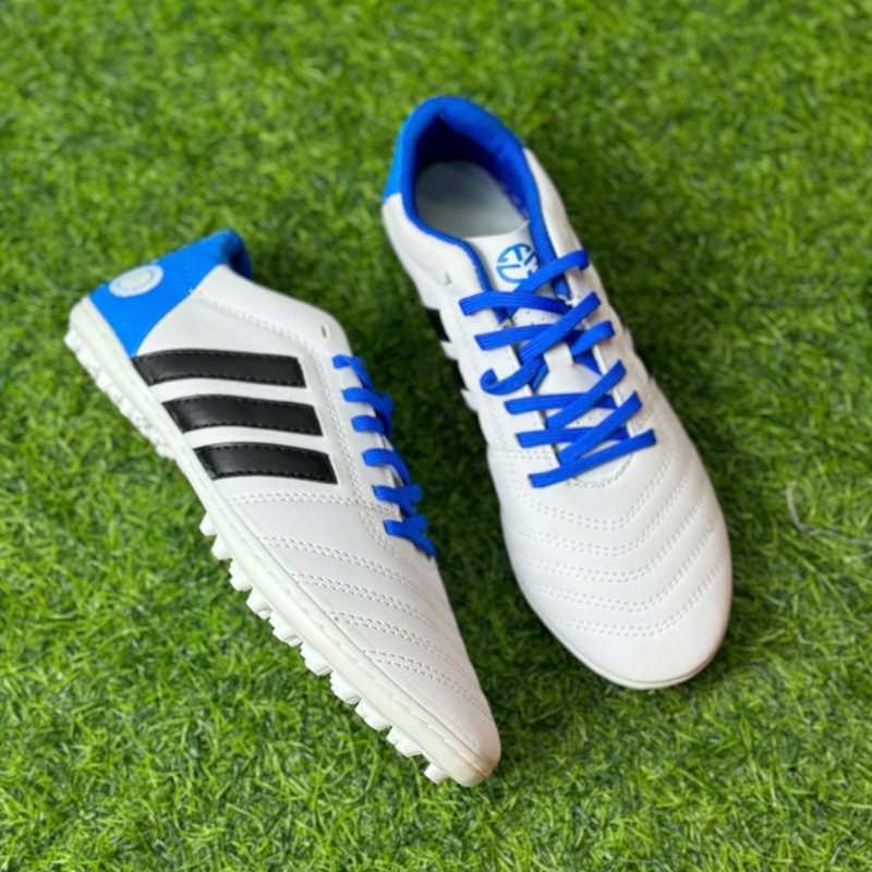 [Chính hãng] Giày đá bóng 3 sọc CT3 Toni Kroos - Màu Trắng/Xanh dương