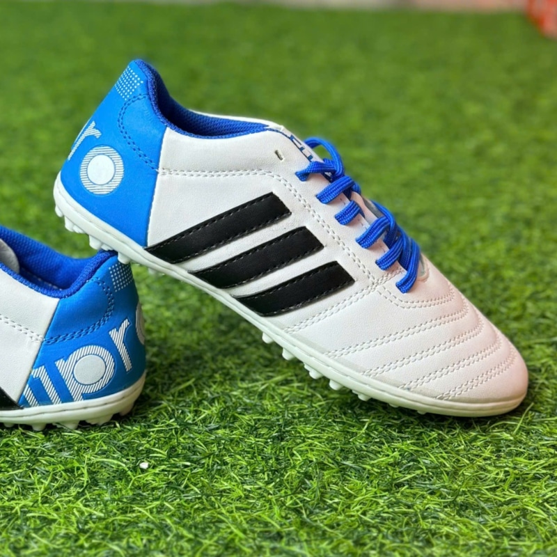 [Chính hãng] Giày đá bóng 3 sọc CT3 Toni Kroos - Màu Trắng/Xanh dương