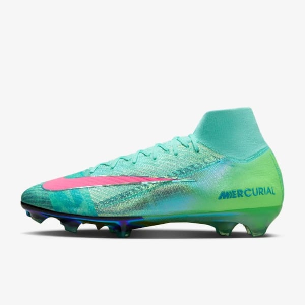 Nike Mercurial Superfly 10 Elite Cosmic Speed FG - Xanh Hồng - FQ8309-300