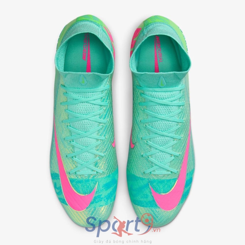 Nike Mercurial Superfly 10 Elite Cosmic Speed FG - Xanh Hồng - FQ8309-300