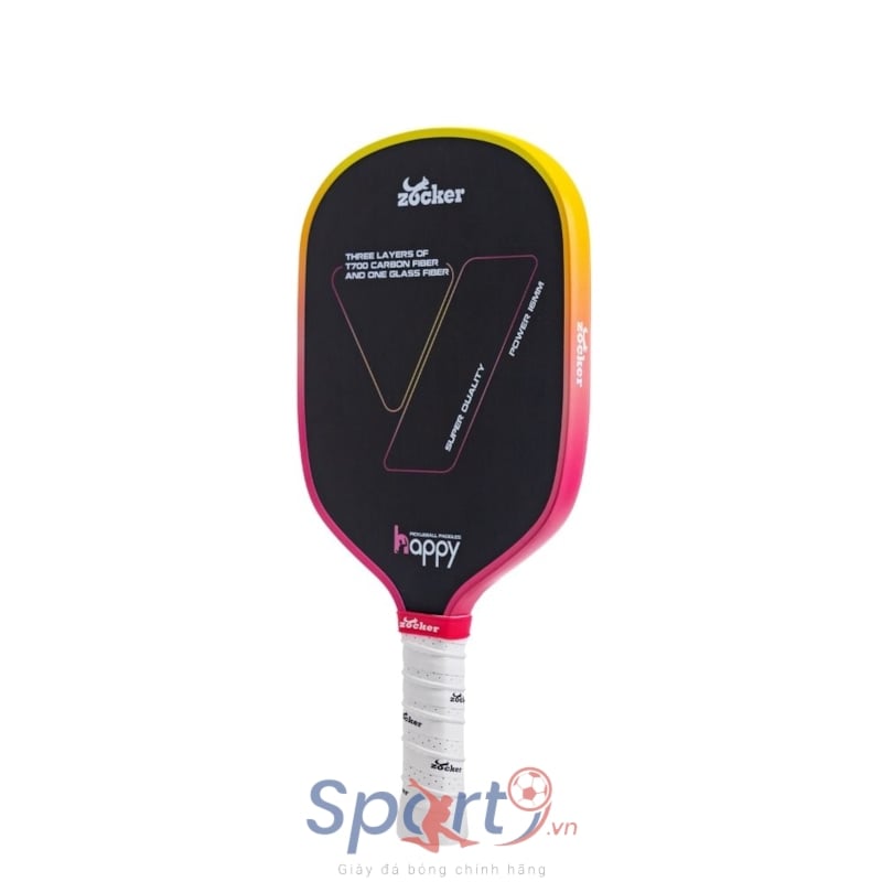 Vợt Pickleball Zocker Happy HP2 Super Quality - Màu Gradient