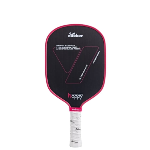 Vợt Pickleball Zocker Happy HP2 Super Quality - Màu Hồng