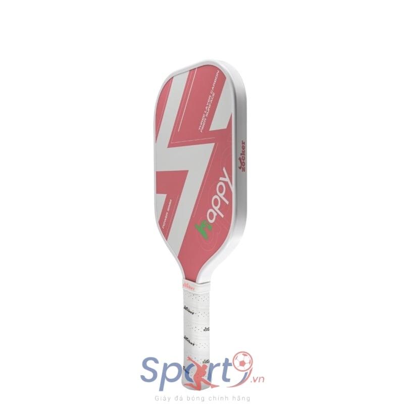 Vợt Pickleball Zocker Happy HP1 Standard Thunder - Màu Hồng