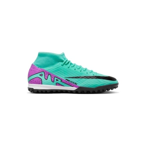 Nike Zoom Mercurial Superfly 9 Academy TF - Xanh Lơ/Tím - DJ5629-300
