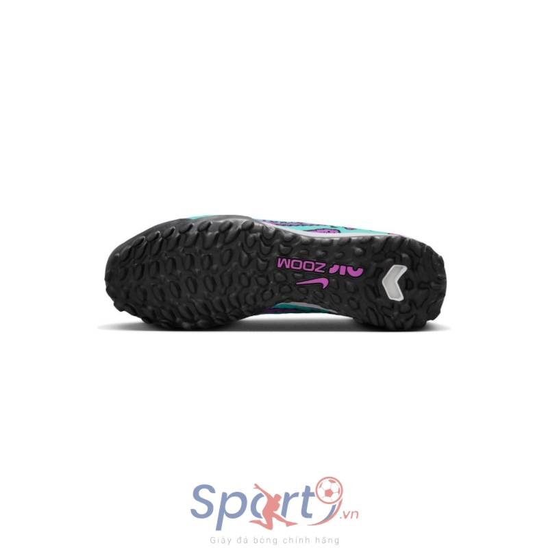 Nike Zoom Mercurial Superfly 9 Academy TF - Xanh Lơ/Tím - DJ5629-300