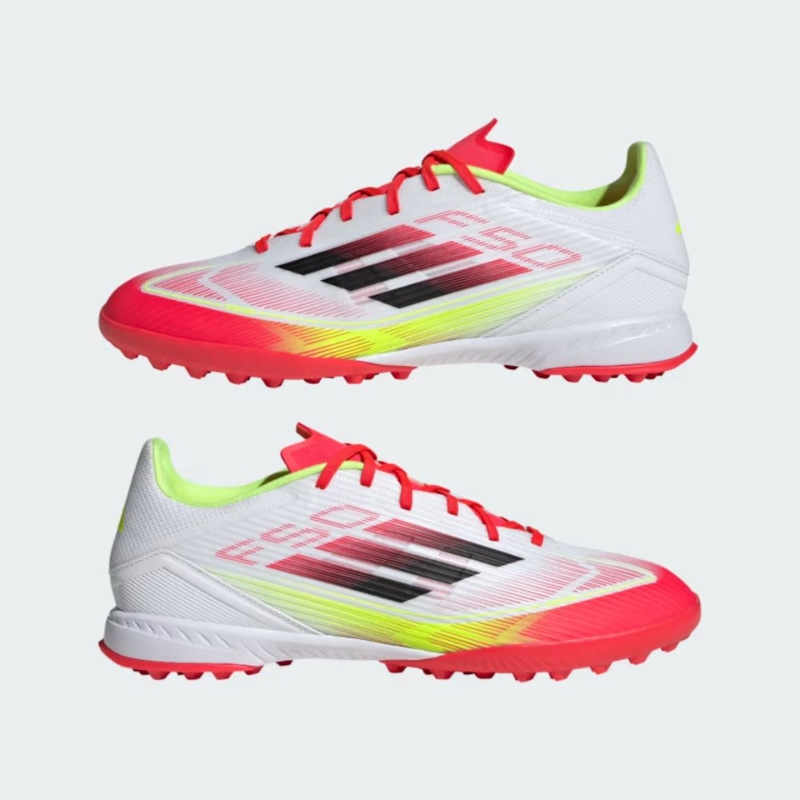 adidas F50 League TF - Trắng/Đỏ/Xanh - IE1231
