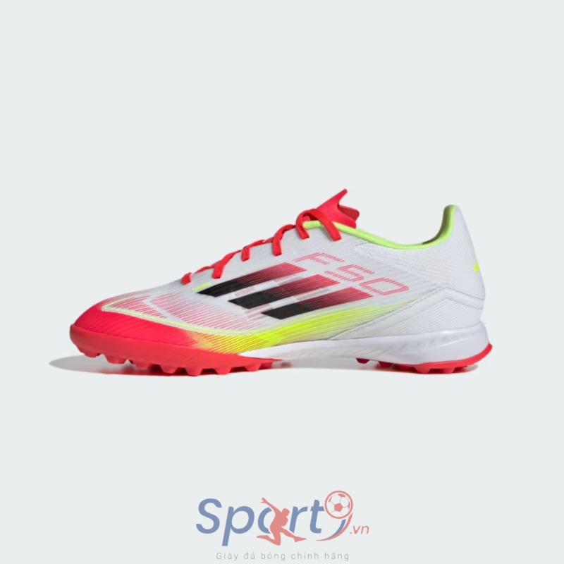 adidas F50 League TF - Trắng/Đỏ/Xanh - IE1231