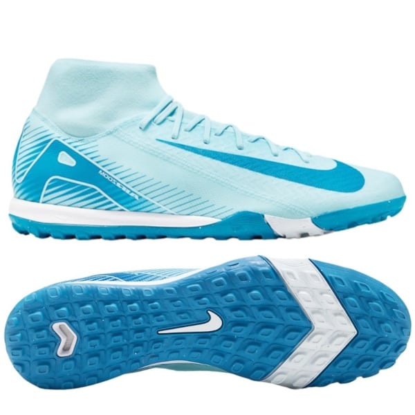 Nike Zoom Mercurial Superfly 10 Academy TF - Xanh/Trắng - FQ8331-400