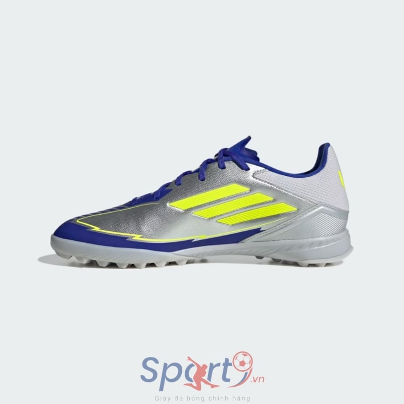 adidas F50 League Messi TF - Bạc/Xanh - IH0919