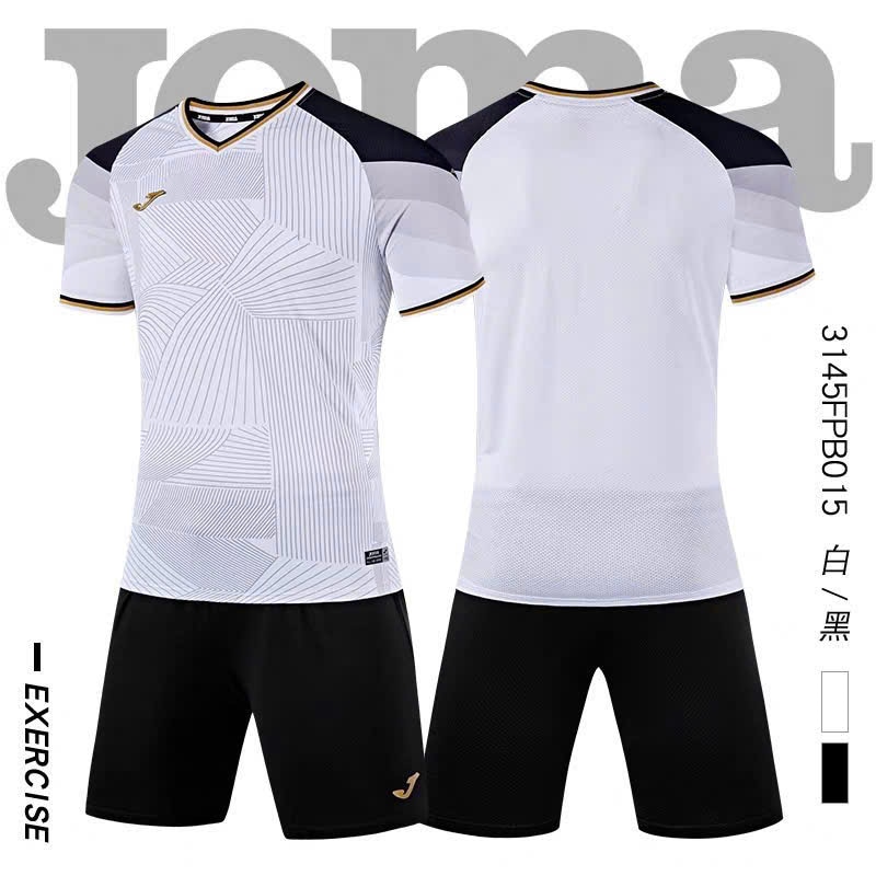 Bộ quần áo bóng đá Joma MultiLine - 3145FPB015 - Màu Trắng