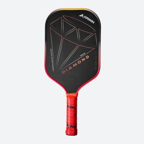 Vợt Pickleball Kaiwin Diamond K-Pro Series 16mm - Màu Đỏ