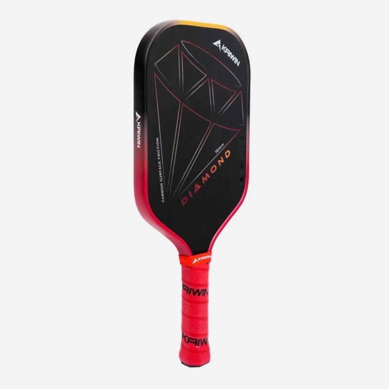 Vợt Pickleball Kaiwin Diamond K-Pro Series 16mm - Màu Đỏ