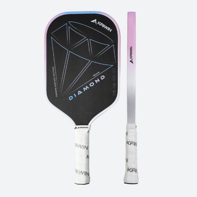 Vợt Pickleball Kaiwin Diamond K-Pro Series 16mm - Màu Hồng