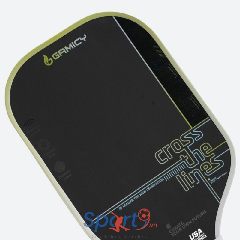 Vợt Pickleball Gamicy Cross G-Pro Series 16mm- Màu Xanh Chuối
