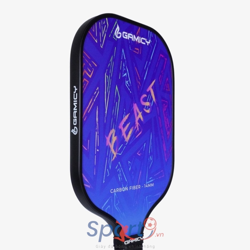 Vợt Pickleball Gamicy Beast 14mm - Màu Xanh Bích