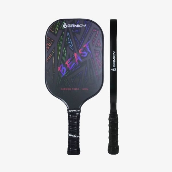 Vợt Pickleball Gamicy Beast 14mm - Màu Đen