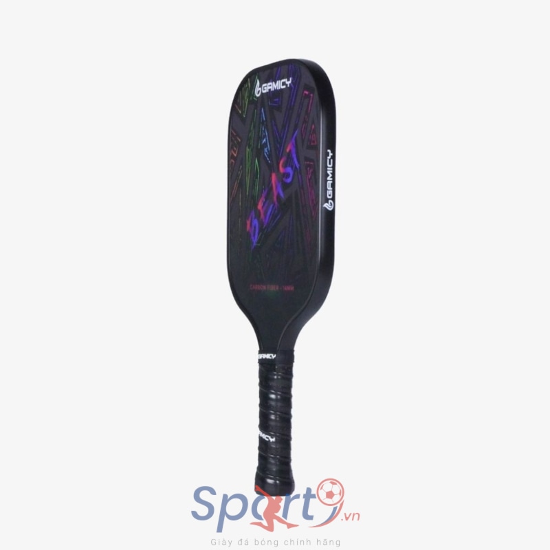 Vợt Pickleball Gamicy Beast 14mm - Màu Đen