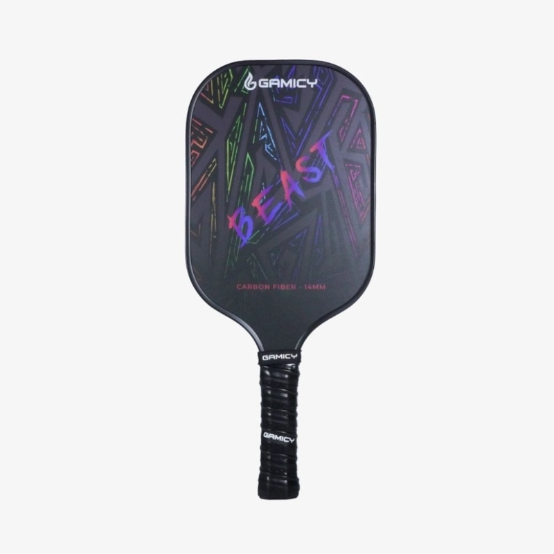 Vợt Pickleball Gamicy Beast 14mm - Màu Đen